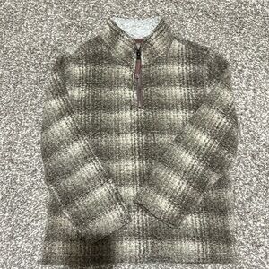 True Grit kids 1/4 zip jacket size medium